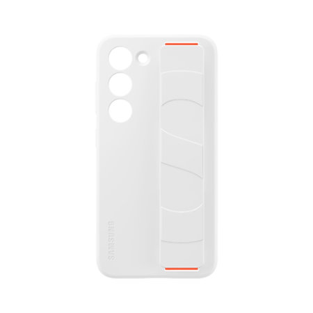 Samsung Galaxy S23 Official Silicone Grip Case – White